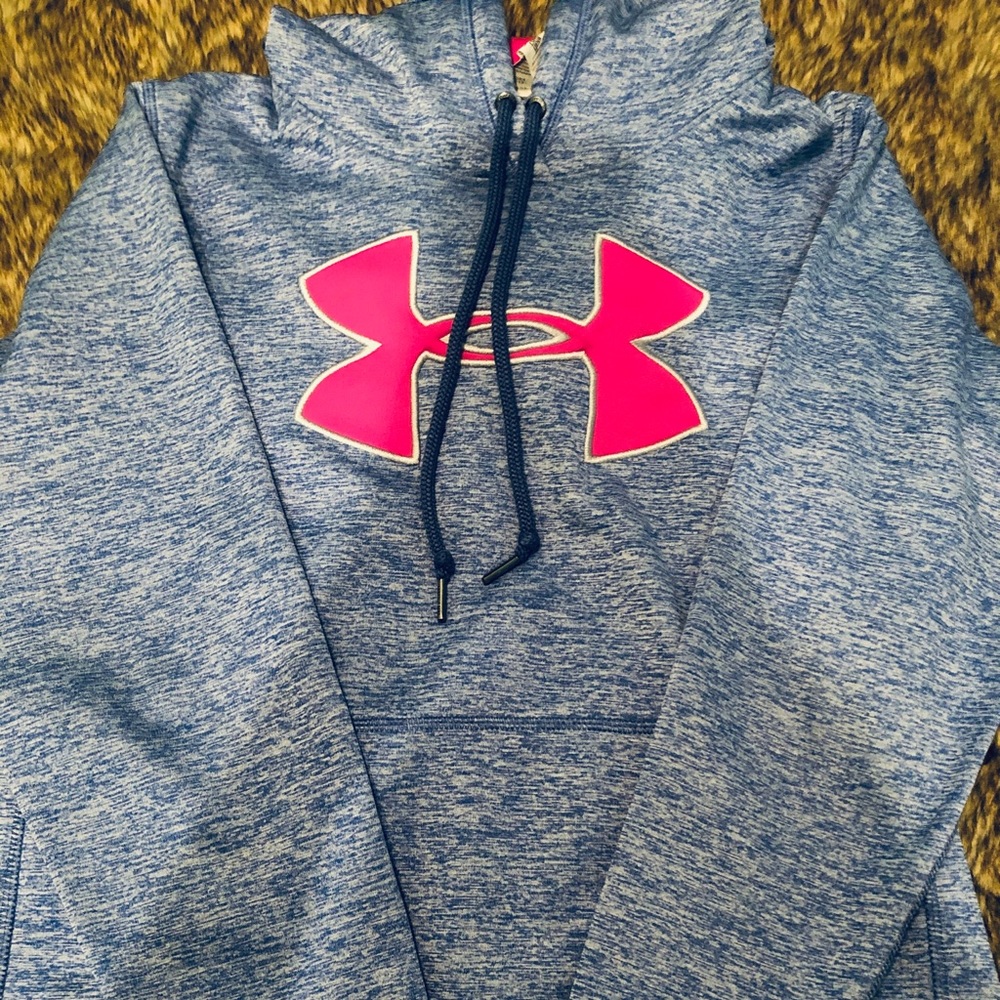 Purple and Pink Under Armor Sweatshirt